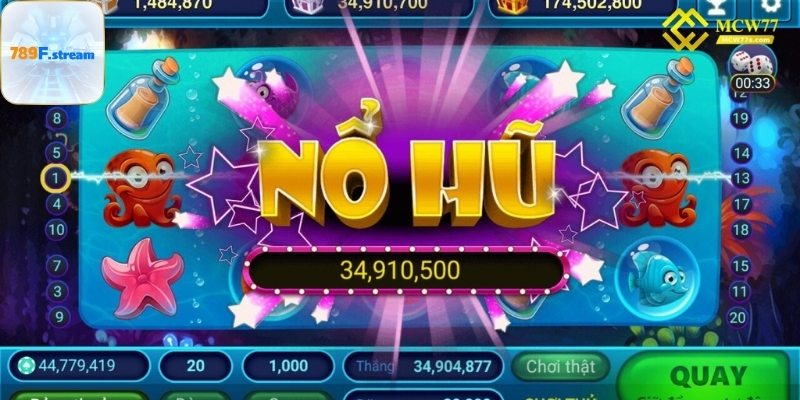 Tổng quan về kho game nổ hũ 789F siêu hot hit